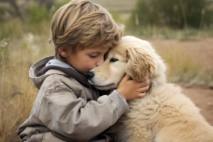 Read more about the article Cómo ayudar a tu hijo/a a superar el miedo a los animales. Guía paso a paso